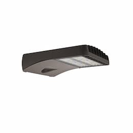 70W LED Shoebox Light w/ Sensor, 175W MH Retrofit, 120V-277V, Type IV, 4000K, Bronze