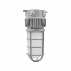 10W LED Jelly Jar Light, Ceiling Mount, 75W Inc. Retrofit, 900 lm, 4000K, Gray