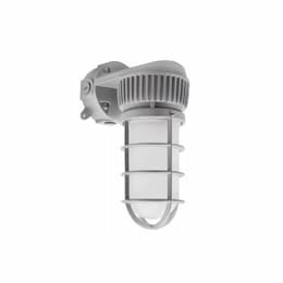 10W LED Jelly Jar Light, Wall Mount, 75W Inc. Retrofit, 900 lm, 4000K, Gray