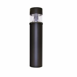 3-ft 18W LED Bollard Light, Flat Top, 150W Inc. Retrofit, 120V-277V, 4000K, Bronze