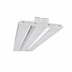 120W 1x2 LED Linear High Bay, 250W MH Retrofit, 0-10V Dimmable, 15400 lm, 4000K