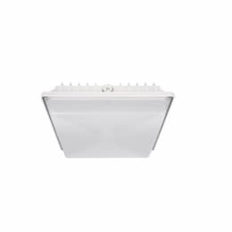 10-in 40W Canopy Light, 150W MH Retrofit, 4800 lm, 4000K, White