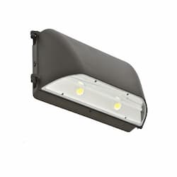 50W LED Wall Pack, Cut-Off, 6200 lm, 347V/480V, 4000K, Bronze