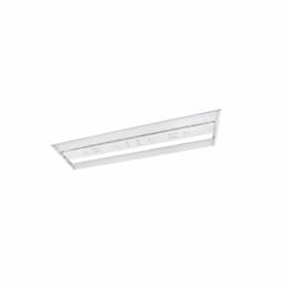 1-ft x 4-ft 100W LED Linear High Bay Fixture, 12900 lm, 4000K, Wide