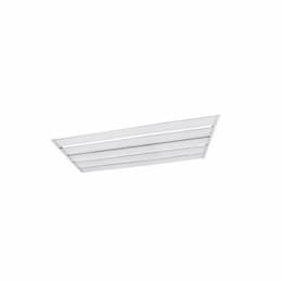 2-ft x 2-ft 150W LED Linear High Bay Fixture, 19200 lm, 4000K, Aisle