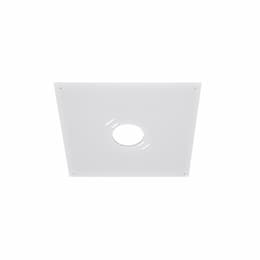 16-in Canopy Mounting Plate, White