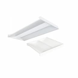 2X4 45W Lumen Selectable Volumetric Troffer, Dimmable, 5600 lm, 120V-277V, 4000K