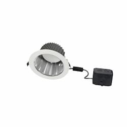 6-In 12W LED Recessed Downlight Kit, Dim, Lumen Selectable, 120V