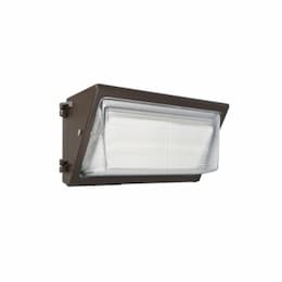 120W LED Semi Cut-Off Wall Pack, 400W MH Retrofit, 0-10V Dim, 16200 lm, 5000K, Bronze