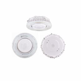 10-in 25W LED Garage Light, 100W HPS Retrofit, 0-10V Dimmable, 2800 lm, Selectable CCT