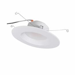 5/6-in 14W LED Downlight, Smooth, 1200 lm, 120V, Selectable CCT