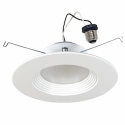 5/6-in 8.5W LED Downlight, Smooth, 675 lm, 120V, 2700K