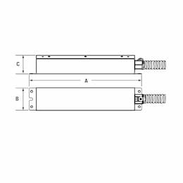 8W LED Downlight Emergency Back-up Battery, 100V-277V, 120A