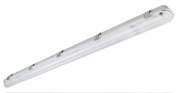 4-ft 30/50W LED Vapor Tight, Emergency Battery BU, 120V-347V, CCT Sel