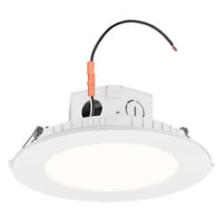 6-in 14W LED Microdisk Downlight, 120V, Selectable CCT