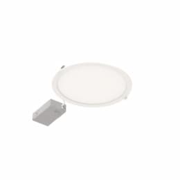 6-in 14W Round Microdisk, 1200 lm, 120V, Selectable CCT, White