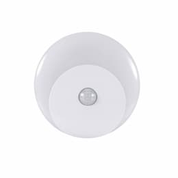 .5W LED Portable Round Hook Light, 30 lm, 3000K, White