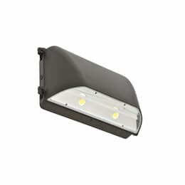 50W LED Cut-Off Wall Pack w/ Emergency Backup, 175W MH Retrofit, 6200 lm, 4000K, Bronze