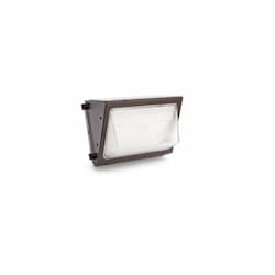 75W LED Semi Cut-Off Wall Pack w/ Battery Backup, 250W MH Retrofit, 8900lm, 4000K, Bronze