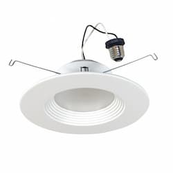 5/6-in 14W LED Baffle Reflector Downlight, E26, 1200 lm, 120V, 3000K