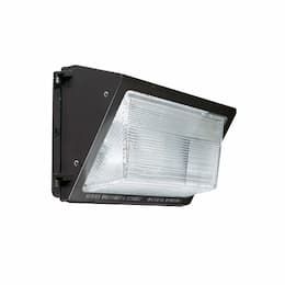 50W LED Wall Pack w/ Photocell & Backup, Open Face, 120V-277V, 5000K