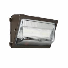 50W LED Wall Pack w/ Photocell, Open Face, 120V-277V, 5000K, Bronze