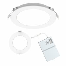 4-In 8.5W Slim MicroDisk, Dimmable, 600 lm, 120V-277V, Selectable CCT