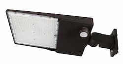 120/150/190W LED Area Floodlight, Type IV, 120V-277V, 4000K, BRZ