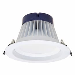 8-in 40W LED Recessed Downlight, 3000 lm, 120V-277V, 3000K 