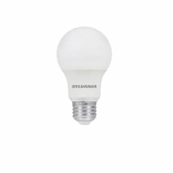 6W LED A19 Bulb, 40W Inc. Retrofit, E26, 450 lm, 2700K, Frosted