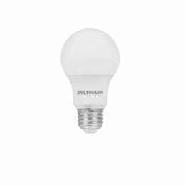 6W LED A19 Bulb, 40W Inc. Retrofit, E26, 450 lm, 2700K, Frosted, Pack of 4