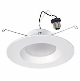 LEDVANCE Sylvania 6-in 10W LED Recessed Downlight Kit, Dimmable, E26, 700 lm, 120V, 2700K, White