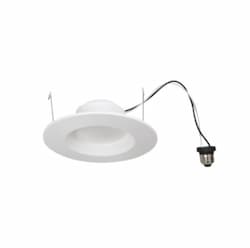 LEDVANCE Sylvania 6-in 13W LED Recessed Downlight, Smooth, 0-10V Dimmable, E26, 900 lm, 120V, 3000K, White