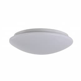 11" 17.5W LED Flush Mount Light, 0-10V Dimmable, 1000 lm, 120V, 2700K