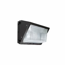 30W Semi Cut-Off LED Wall Pack w/ Photocontrol, 100W MH Retrofit, 3500 lm, 5000K, Bronze