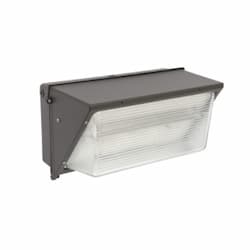 105W Semi Cut-Off LED Wall Pack, 400W MH Retrofit, 12500 lm, 120V-277V, 4000K, Bronze