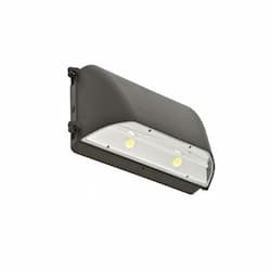 50W Full Cut-Off LED Wall Pack, 175W MH Retrofit, 6200 lm, 4000K, Bronze