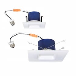 4-in 9W LED Recessed Downlight Kit, 600 lm, 120V, 5000K