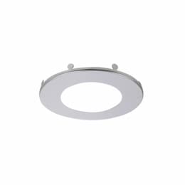 Trim Ring for 4-in MICRODISK LED Downlight, Satin Nickel