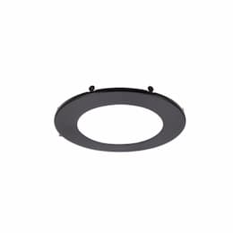 LEDVANCE Sylvania Trim Ring for 6-in MICRODISK LED Downlight, Black