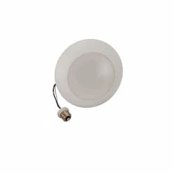 6-in 13W Surface Mount LED Downlight Kit, Dimmable, E26, 1100 lm, 5000K, White