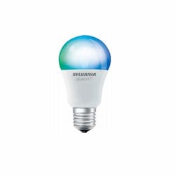 10.5W Smart LED A19 Bulb, Bluetooth Compatible, Dim, E26, 120V, 2700K-6500K