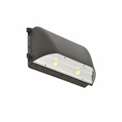 30W LED Wall Pack w/ Photocell, 3800 lm, 120V-277V, 4000K, Bronze