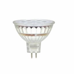 LEDVANCE Sylvania 5W LED MR16 Bulb, 20W Hal. Retrofit, 1-10V Dimmable, 25 Deg., GU5.3, 350 lm, 12V, 3000K