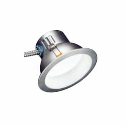 8-in 24W LED Recessed Downlight, Dimmable, 2400 lm, 120V-277V, 2700K