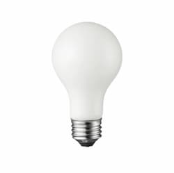 4.5W LED A19 Filament Bulb, E26, 120V, Frosted Glass, 2200K