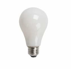 14W LED A21 Bulb, Dimmable, E26, 1500 lm, 120V, 5000K, Frosted