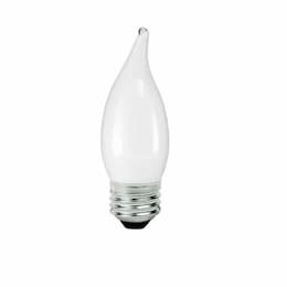 3W LED F11 Bulb, Dimmable, E26, 250 lm, 120V, 3000K, Frosted