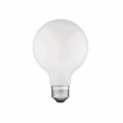 4.5W LED G25 Bulb, Dimmable, E26, 350 lm, 120V, 2700K, Frosted