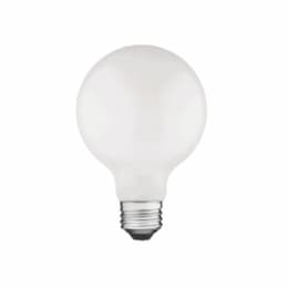 4.5W LED G25 Bulb, Dimmable, E26, 350 lm, 120V, 2700K, Frosted